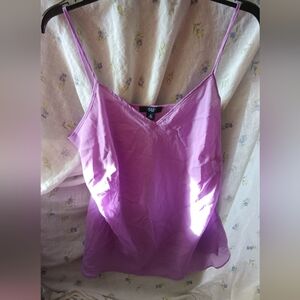 Chaps Purple Camisole Top